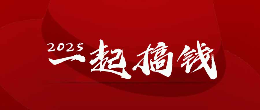 2025年，请“不择手段”去搞钱!-极客网创