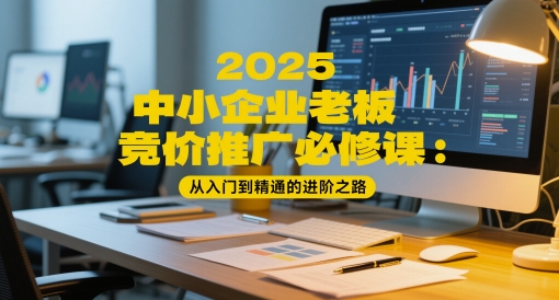 2025中小企业老板竞价推广必修课：从入门到精通的进阶之路-极客网创