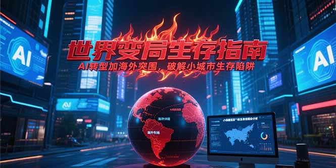付费文章《世界变局生存指南，AI转型加海外突围，破解小城市生存陷阱》-极客网创