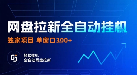 网盘拉新全自动挂G，独家技术，操作简单，自动完成拉新任务，单窗口3张【揭秘】-极客网创