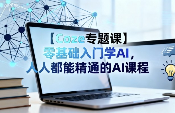 【Coze专题课】零基础入门学AI，人人都能精通的AI课程-极客网创
