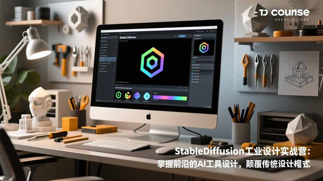 StableDiffusion工业设计实战营：掌握前沿的AI工具设计，颠覆传统设计模式-极客网创