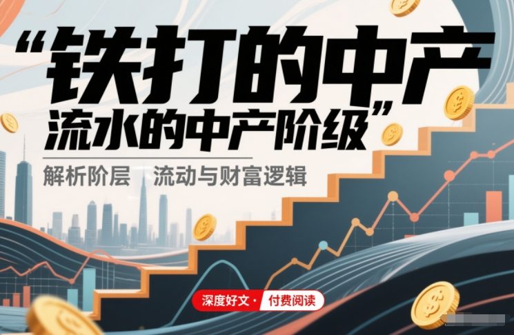 付费文章：铁打的中产，流水的中产阶级-极客网创