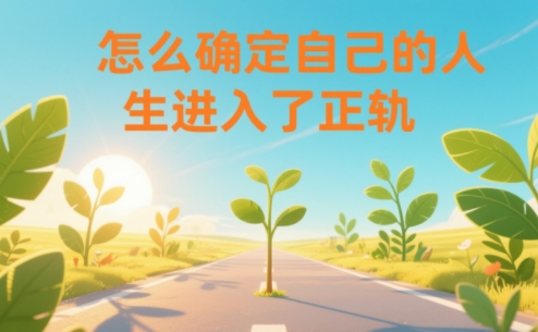 某公众号付费文章：怎么确定自己的人生进入了正轨？-极客网创