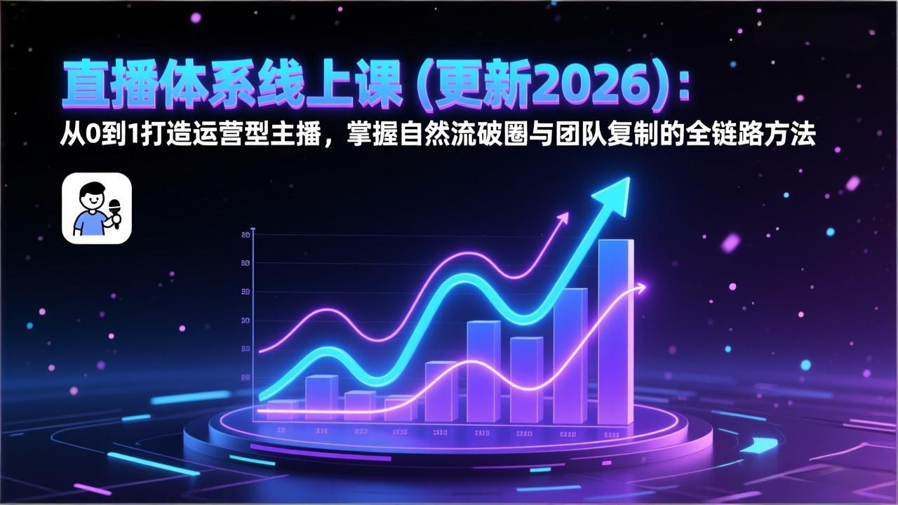 直播体系线上课(更新2026-极客网创