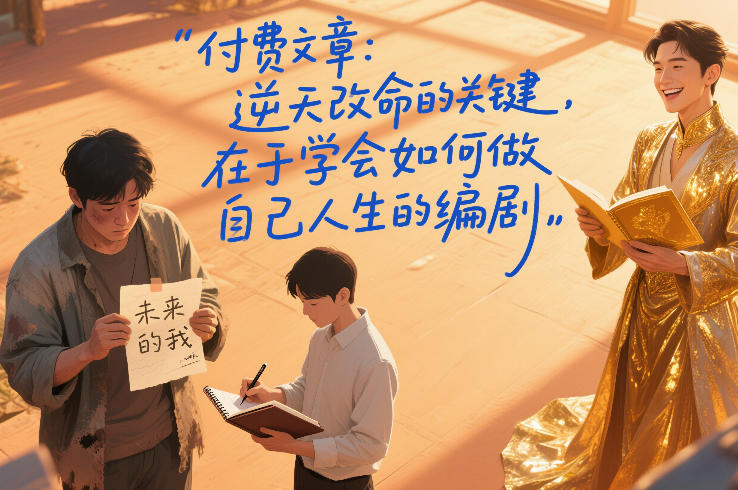 付费文章：逆天改命的关键，在于学会如何做自己人生的编剧-极客网创