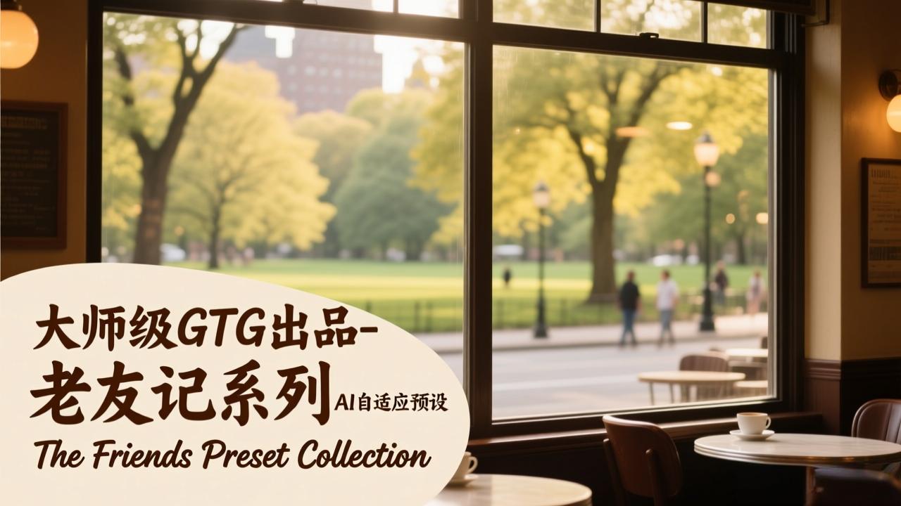 大师级GTG出品-老友记系列AI自适应预设The Friends Preset Collection-极客网创