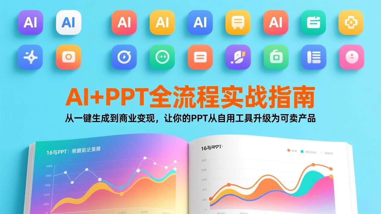 AI+PPT全流程实战指南:从一键生成到商业变现,让你的PPT从自用工具升级为可卖产品-极客网创