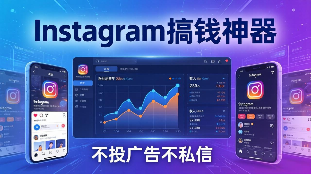 Instagram搞钱神器：月涨6万粉+月入5万刀，不投广告不私信，靠算法+低价产品-极客网创