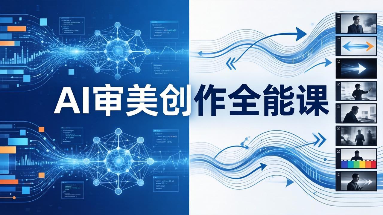 AI审美创作全能课:MJ+Seedance+模型训练+影视分镜+编剧,一站式掌握AI艺术创作-极客网创