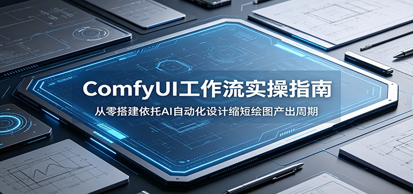 ComfyUI 工作流实操指南：从零搭建依托AI自动化设计缩短绘图产出周期-极客网创