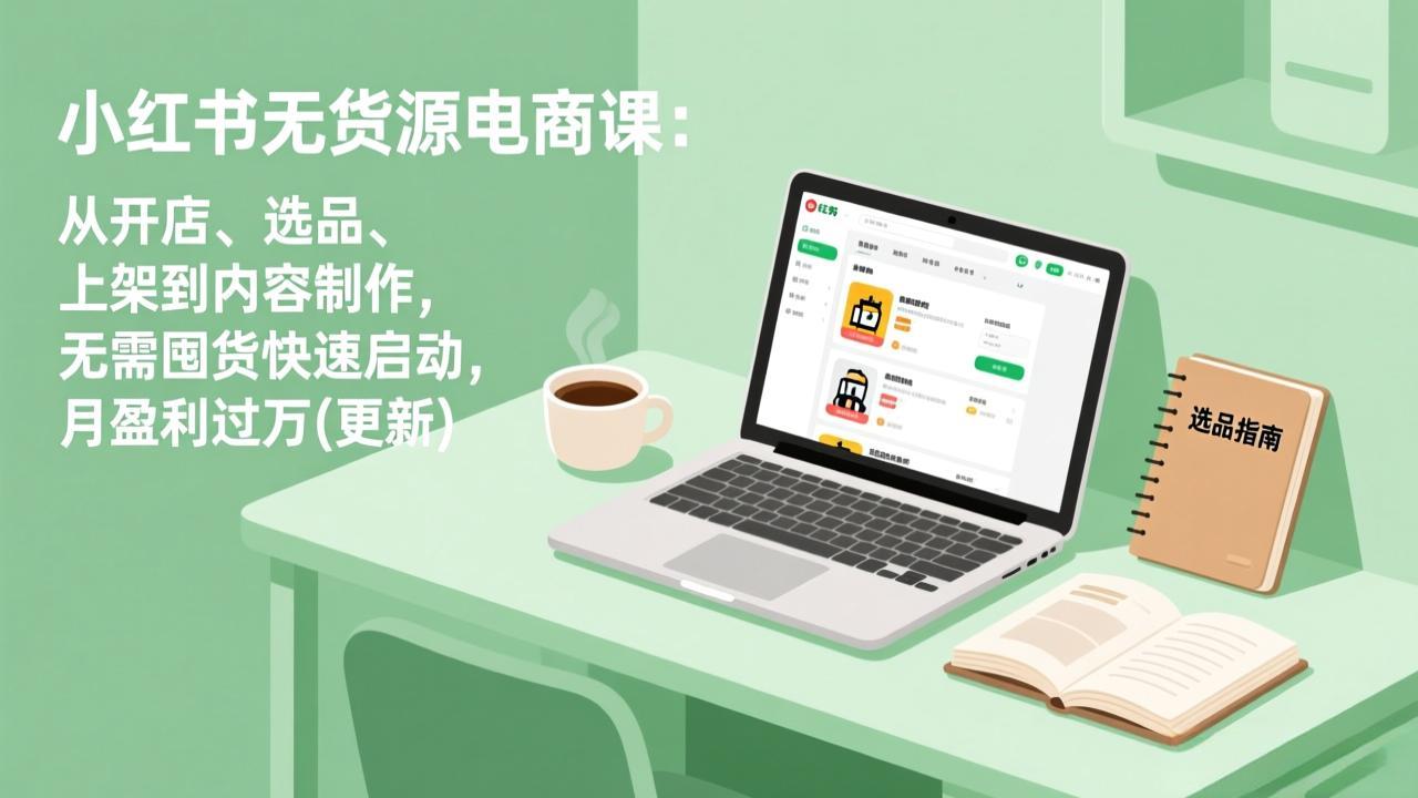 小红书无货源电商课(6月22更新-极客网创