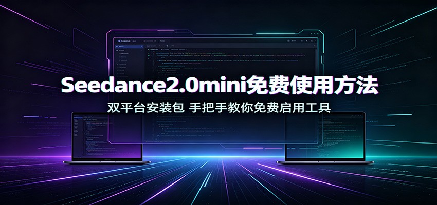Seedance2.0mini免费使用方法:双平台安装包,手把手教你免费启用工具-极客网创