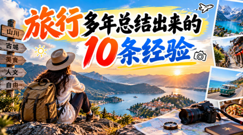 付费文章:旅行多年总结出来的10条经验-极客网创