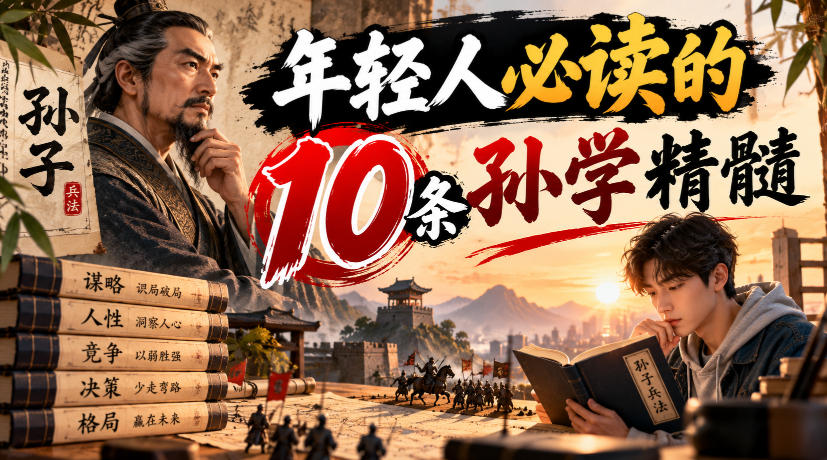 某公众号付费文章：年轻人必读的10条孙学精髓-极客网创