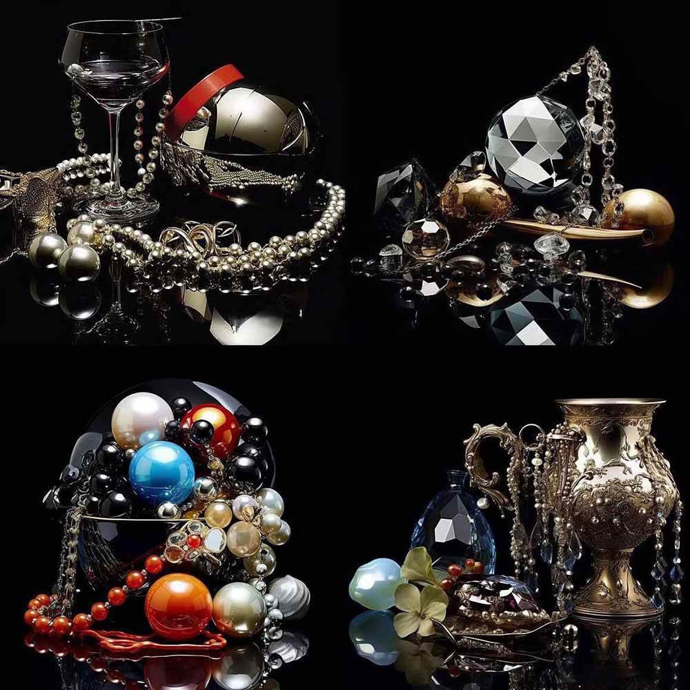 图片[6]-463个Midjourney珠宝摄影提示词：覆盖全品类珠宝，AI设计秒出专业效果-极客网创