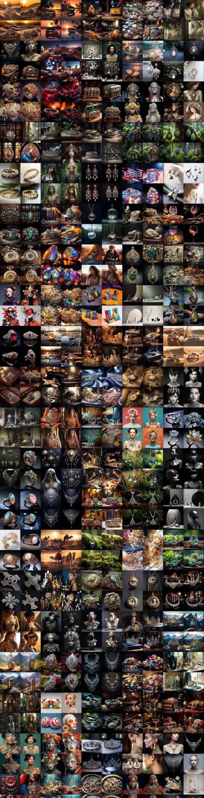 图片[7]-463个Midjourney珠宝摄影提示词：覆盖全品类珠宝，AI设计秒出专业效果-极客网创