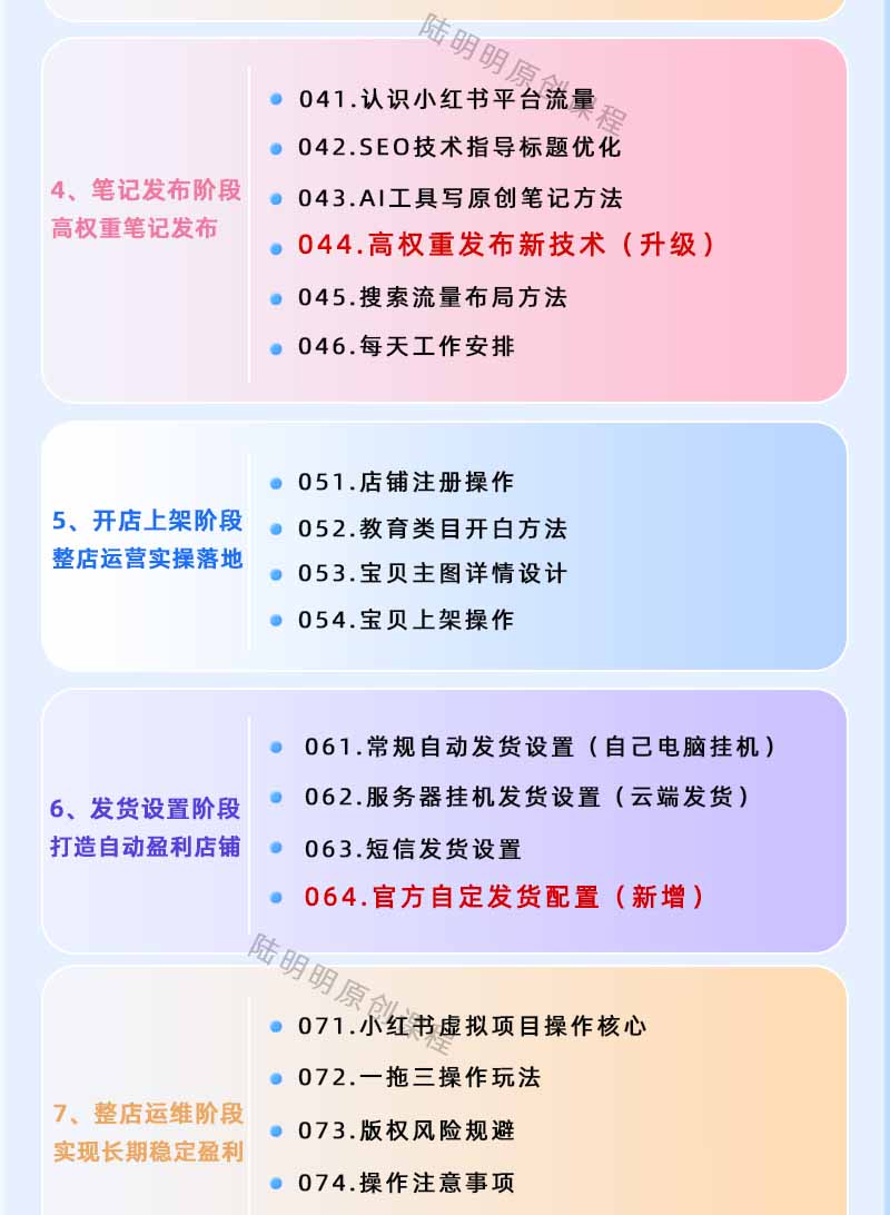图片[3]-小红书虚拟项目特训班9.0，全面拥抱AI，批量产出原创PPT货源，单品/单店纯利润几万到几十W-极客网创